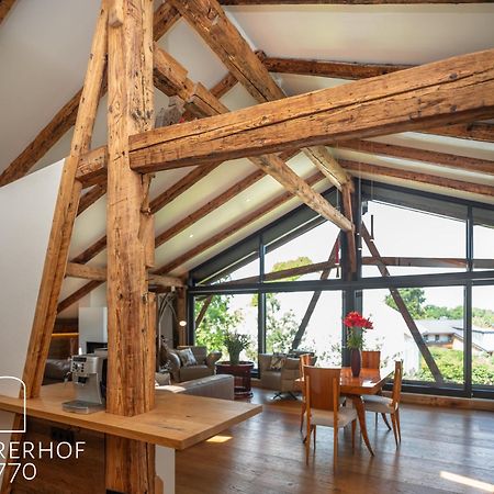 5 Sterne Penthouse-Loft Gut Stohrerhof Bis 4 Personen Dießen am Ammersee Eksteriør billede