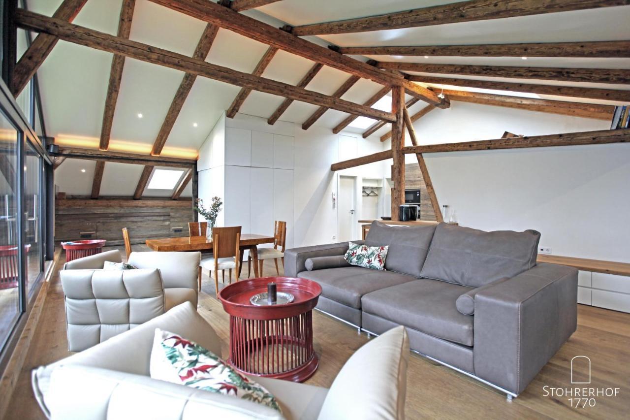 5 Sterne Penthouse-Loft Gut Stohrerhof Bis 4 Personen Dießen am Ammersee Eksteriør billede