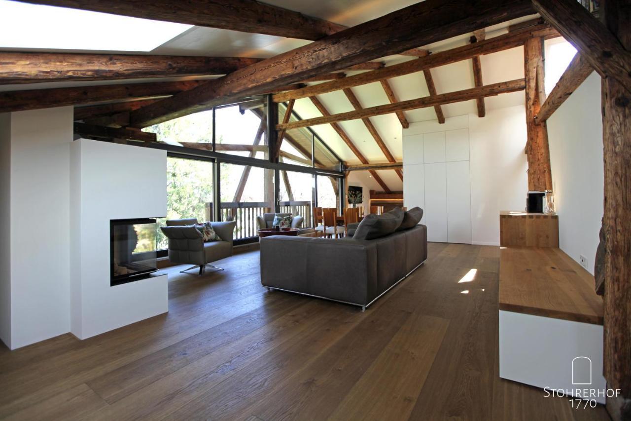 5 Sterne Penthouse-Loft Gut Stohrerhof Bis 4 Personen Dießen am Ammersee Eksteriør billede