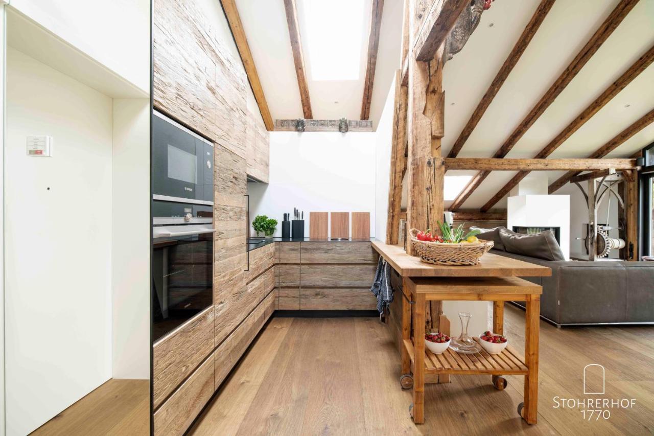 5 Sterne Penthouse-Loft Gut Stohrerhof Bis 4 Personen Dießen am Ammersee Eksteriør billede