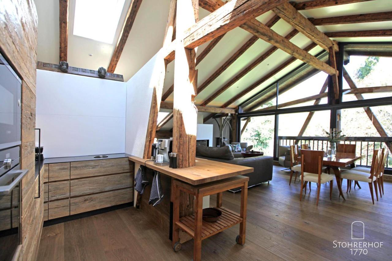 5 Sterne Penthouse-Loft Gut Stohrerhof Bis 4 Personen Dießen am Ammersee Eksteriør billede